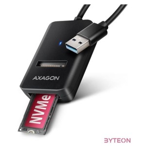 Axagon ADM2-AM USB-A 3.2 Gen2 - 1x NVMe,SATA SSD adapter