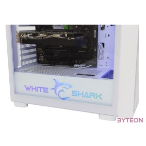 White Shark GCC-2401W Warhead fehér (táp nélküli switch) ablakos E-ATX ház