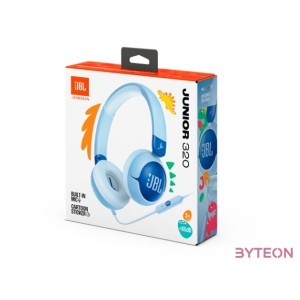 JBL JR 320 vezetékes kék gyermek fejhallgató