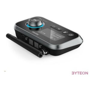 Hama 00205322 Link it duo (kijelzővel)bluetooth audio adó-vevő