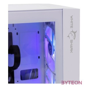 White Shark GCC-2401W Warhead fehér (táp nélküli switch) ablakos E-ATX ház