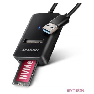 Axagon ADM2-AM USB-A 3.2 Gen2 - 1x NVMe,SATA SSD adapter
