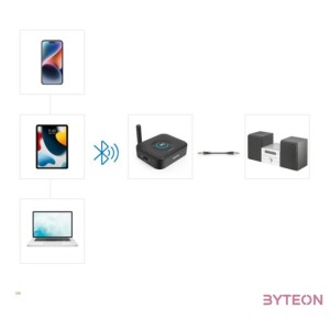 Hama 00205321  Link it solo (jack) bluetooth audio vevő