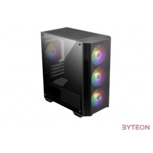 MSI FORGE M100A fekete (táp nélküli) ablakos ATX ház