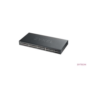 ZyXEL GS1920-48v2 48port GbE LAN 4port Gbe combo RJ45/SFP L2 menedzselhető switch