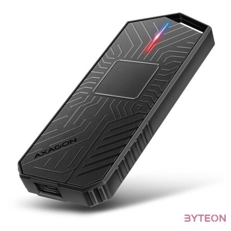 Axagon EEM2-GAM USB-C 10Gbps - M.2 NVMe & SATA külső SSD ház