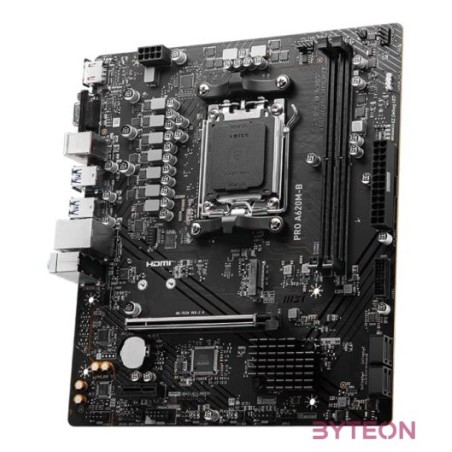 MSI PRO A620M-B AMD A620 AM5 mATX alaplap