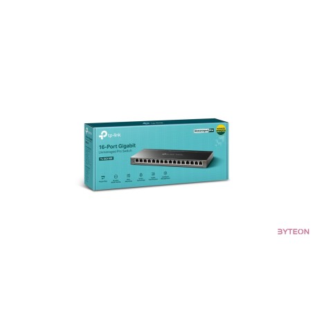 TP-Link TL-SG116E 16port 10/100/1000Mbps LAN Gigabit Unmanaged Pro Switch