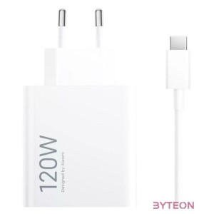 Xiaomi BHR9462EU 120W HyperCharge Combo (Type-A) EU hálózati töltő