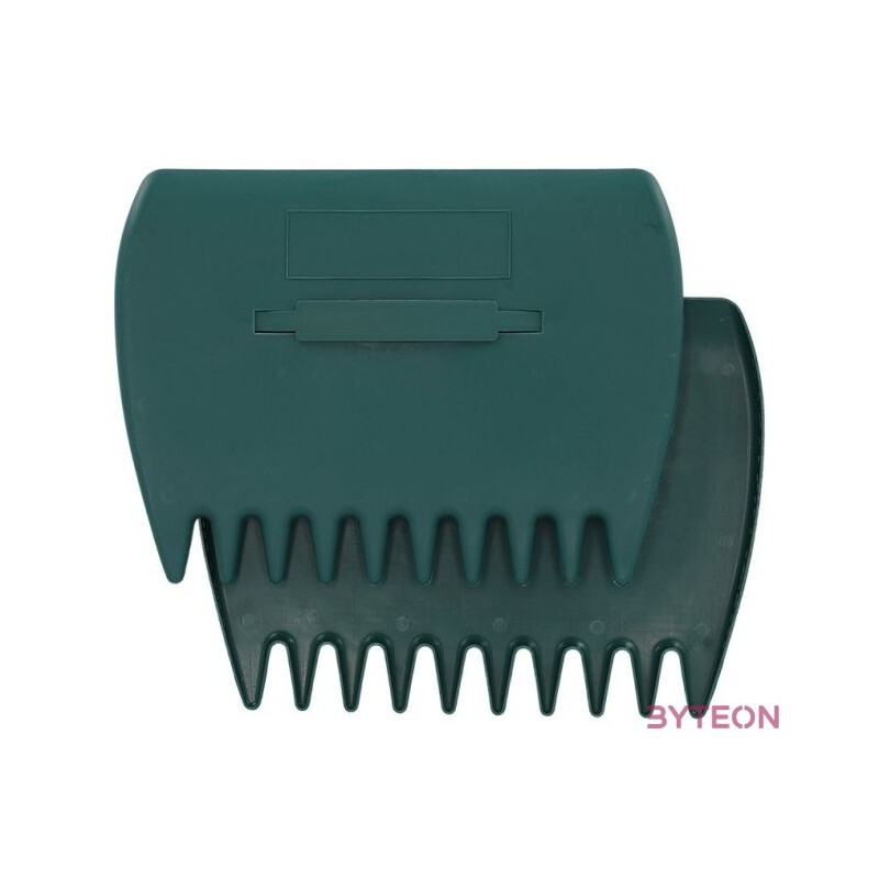 Levélgyűjtő kézi villa újrahasznosított anyagból, 34 x 25 cm