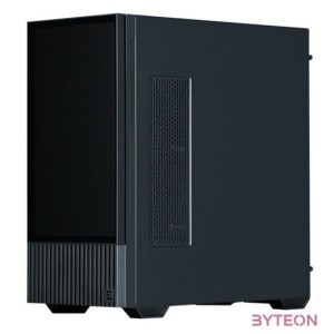 Zalman Z10 DS fekete (táp nélküli) 15 LED Kijelzős ablakos ATX ház