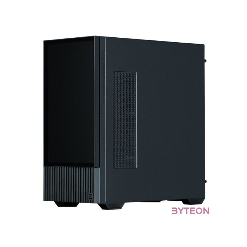 Zalman Z10 DS fekete (táp nélküli) 15 LED Kijelzős ablakos ATX ház