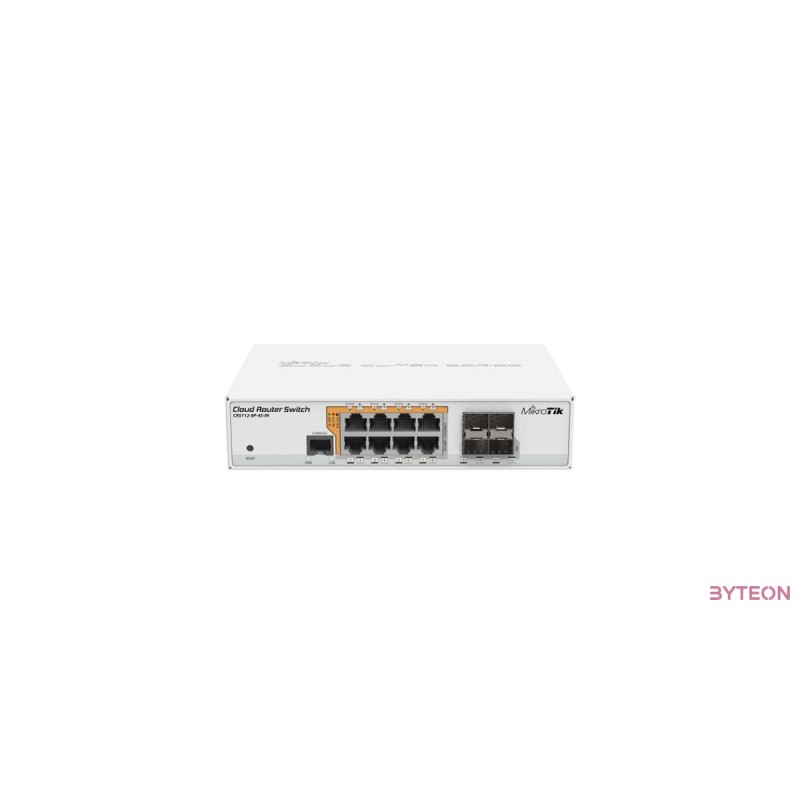 MikroTik CRS112-8P-4S-IN 8port GbE LAN PoE 4xSFP port Cloud Router Switch