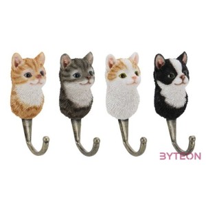 Cicás polyresin akasztó, A, 4,4 x 11,8 cm