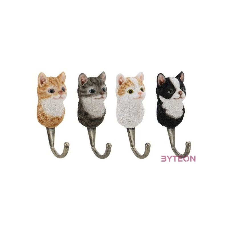 Cicás polyresin akasztó, A, 4,4 x 11,8 cm