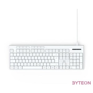 Hama 13173053 CK-200 USB fehér billentyűzet