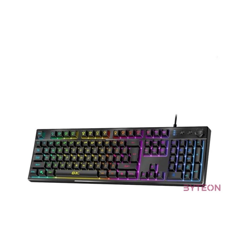 Genius Scorpion K7 Plus HUN RGB,AI fekete vezetékes gamer billentyűzet