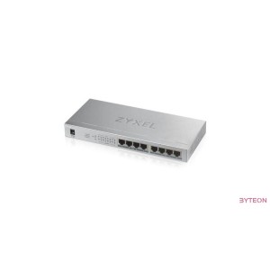 ZyXEL GS1008-HP 8port Gigabit LAN nem menedzselhető PoE+ Switch