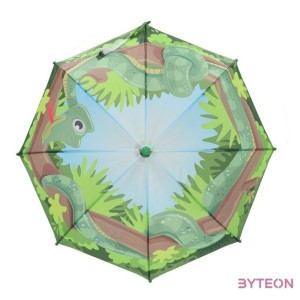 Gyerek esernyő kígyó mintával, 68,5 cm átmérőjű