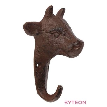 Öntöttvas akasztó, bocis, 17 x 9 cm