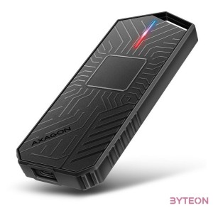 Axagon EEM2-GAM USB-C 10Gbps - M.2 NVMe & SATA külső SSD ház