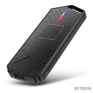 Axagon EEM2-GAM USB-C 10Gbps - M.2 NVMe & SATA külső SSD ház