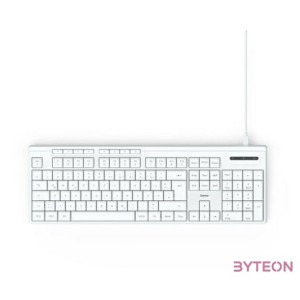 Hama 13173053 CK-200 USB fehér billentyűzet