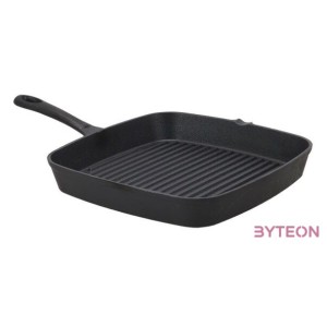 Öntöttvas grill serpenyő, 35,5 x 24 cm