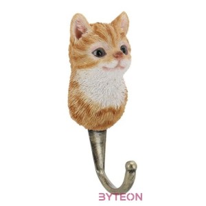 Cicás polyresin akasztó, A, 4,4 x 11,8 cm