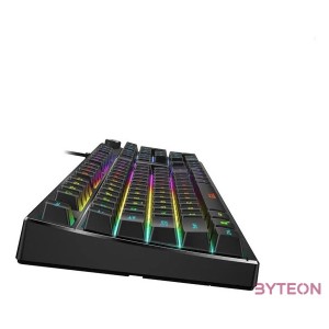 Genius Scorpion K7 Plus HUN RGB,AI fekete vezetékes gamer billentyűzet