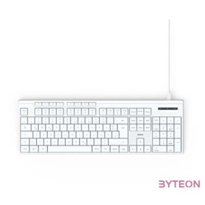 Hama 13173053 CK-200 USB fehér billentyűzet