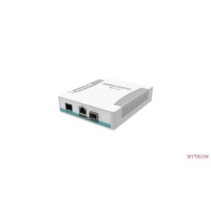 MikroTik CRS106-1C-5S 5xSFP, 1xCombo port (SFP/GbE LAN) asztali Cloud Router Switch
