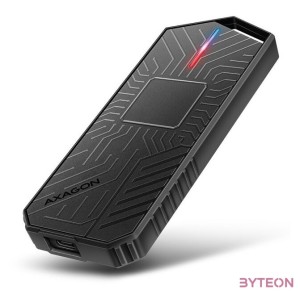 Axagon EEM2-GAM USB-C 10Gbps - M.2 NVMe & SATA külső SSD ház