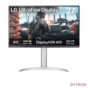 LG 27 27UP650K-W.AEU 4K UHD IPS HDMI,DP monitor