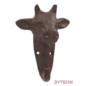 Öntöttvas akasztó, bocis, 17 x 9 cm