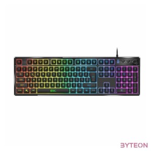 Genius Scorpion K7 Plus HUN RGB,AI fekete vezetékes gamer billentyűzet