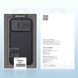 Nillkin CamShield Pro Apple iPhone 13 Pro Szilikon Tok - Fekete