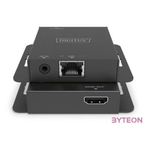 DIGITUS DS-55519 HDMI 4K 30Hz Cat.6,Cat.6A,Cat.7,Cat.8 70m extender szett