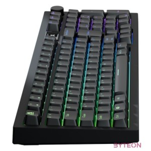 AVAX GM03 98 HUN vezetékes Gasket RGB mechanikus (Outemu barna switch) billentyűzet