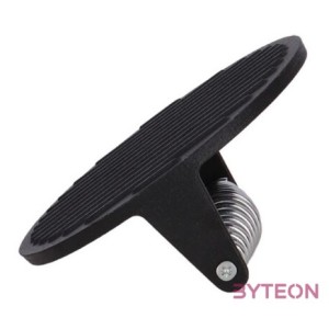 Öntöttvas hamburgerhús formázó, steak nehezék, 18 cm átmérőjű