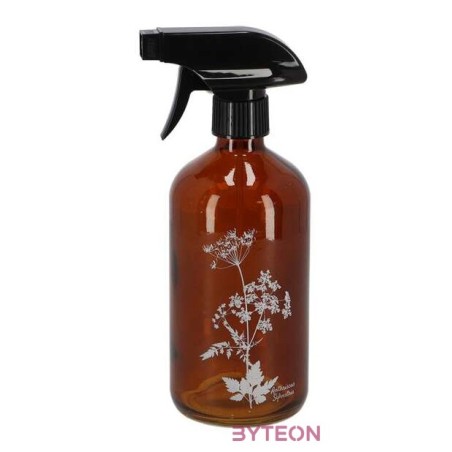 Üveg növénypermetező, zöld, 0,5 literes, zöld, B