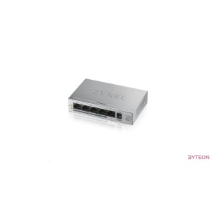ZyXEL GS1005-HP 5port Gigabit LAN nem menedzselhető PoE+ Switch