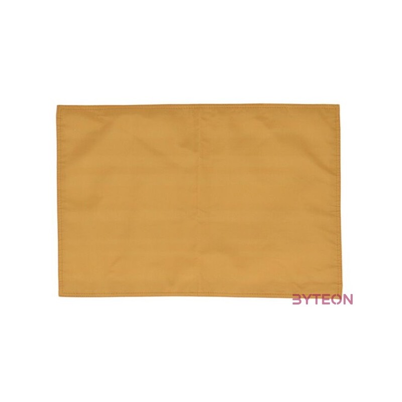 Pamut tányéralátét, narancssárga csíkos, 45 x 33 cm