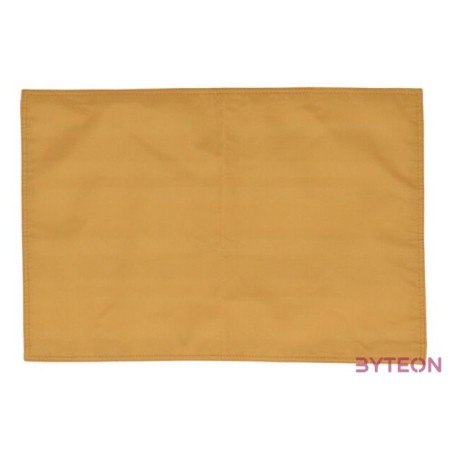 Pamut tányéralátét, narancssárga csíkos, 45 x 33 cm