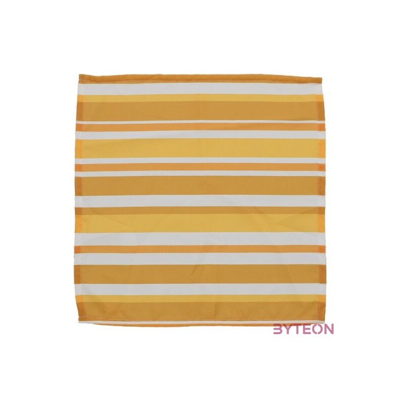 Pamut szalvéta, narancssárga csíkos, 35 x 35 cm, 4 db-os szett