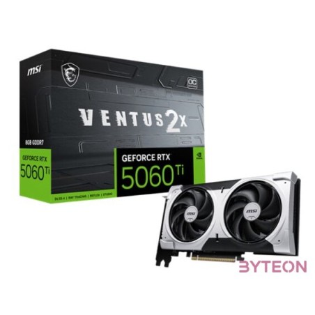 Msi RTX5060 TI 8G VENTUS 2X OC PLUS