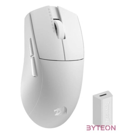 Redragon M916 PRO 4K Wireless Bluetooth Gaming Mouse White