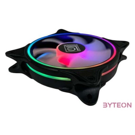 LC Power LC-CF-120-ARGB-B 120mm ARGB Case Fan Black