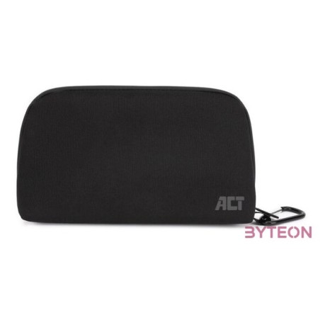 ACT AC8501 City Accessory Travel Organizer made from recycled plastic bottles Black