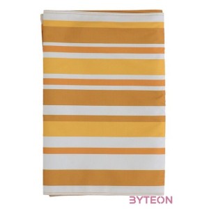 Pamut asztali futó, narancssárga csíkos, 40 x 220 cm